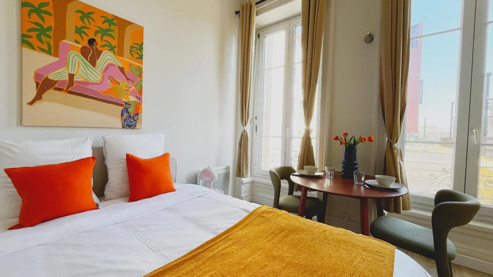 公寓 Suite Luna - Check In H24 - Proche Centre Ville 里昂