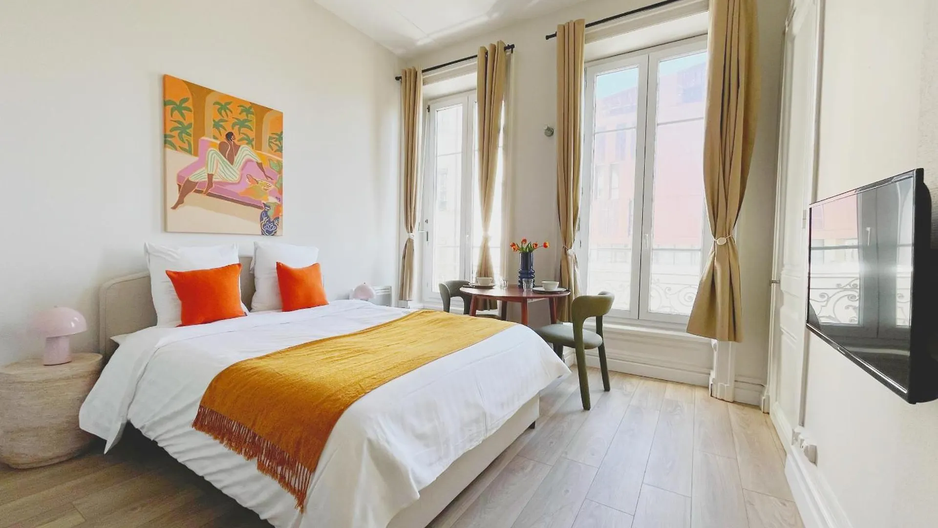 公寓 Suite Luna - Check In H24 - Proche Centre Ville 里昂